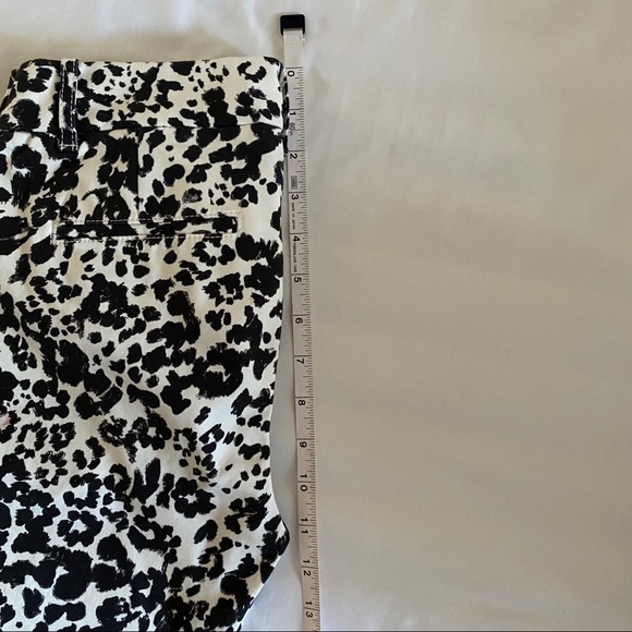 NWT J.Crew White Leopard Chino Pants Slacks - Picture 5 of 7